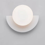 Modern Metal Wall Sconce With Selectable LED Glow