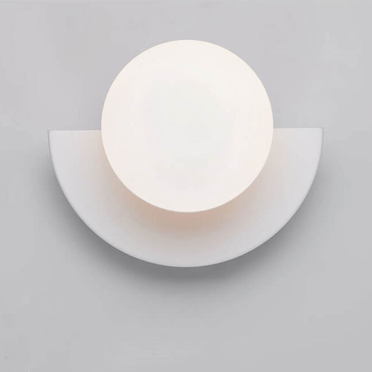 Modern Metal Wall Sconce With Selectable LED Glow
