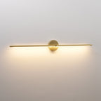 Minimalist Metal Linear Wall Sconce With Warm LED Glow