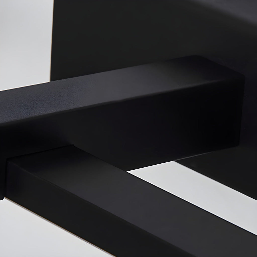 Modern Iron Linear Wall Sconce With Integrated LED for Hallway