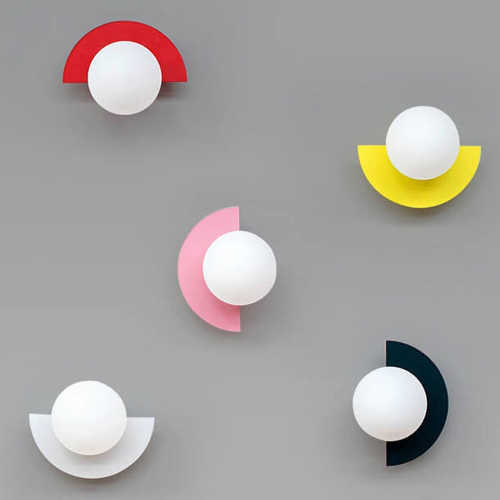 Modern Metal Wall Sconce With Selectable LED Glow