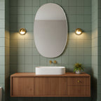 Modern Copper Wall Sconce With Dimmable Tri-Color Glow