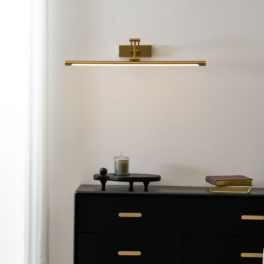 Modern Wrought Iron Wall Sconce With USB Power for Living Room