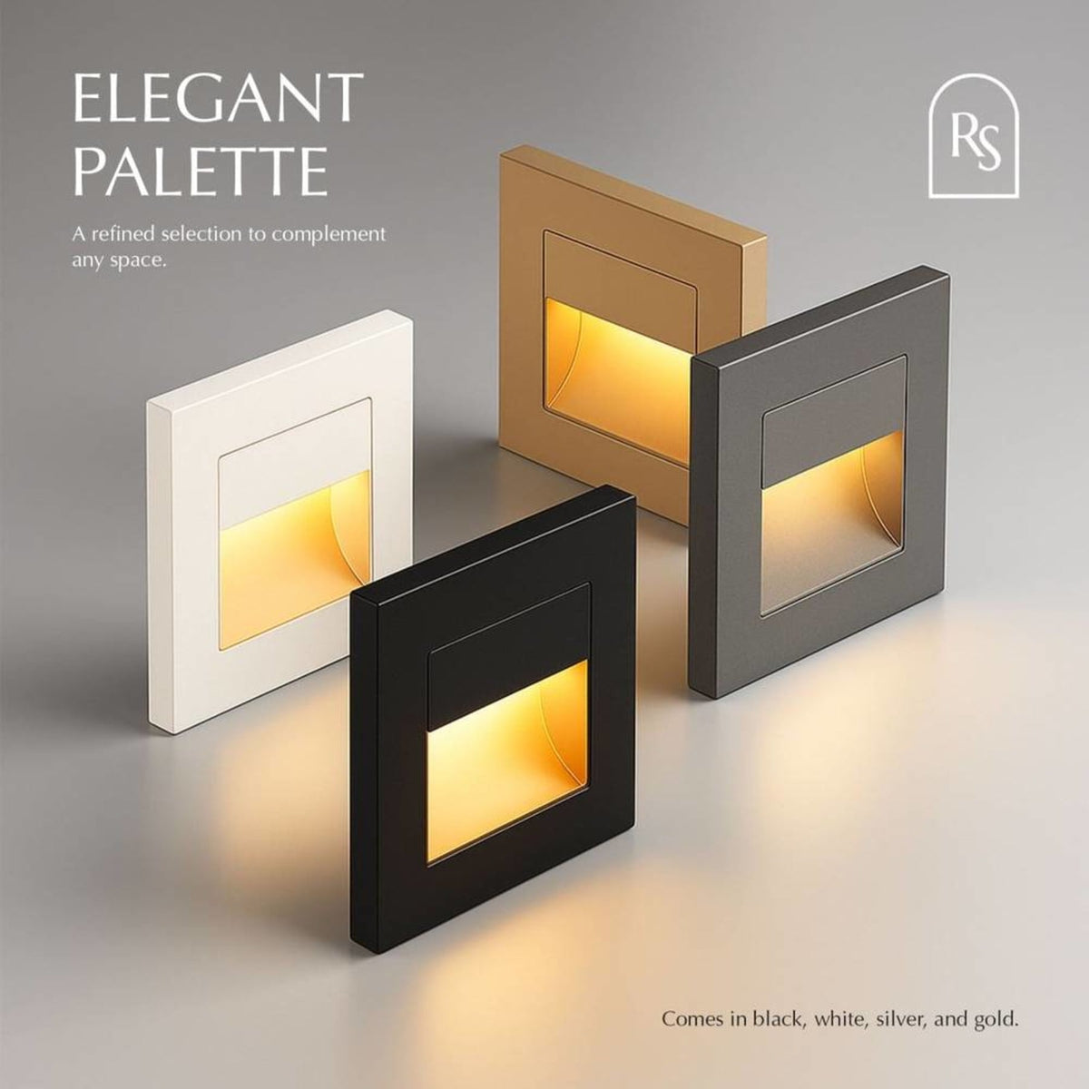 Minimalist Matte Plastic Wall Sconce for Hallway and Bedroom