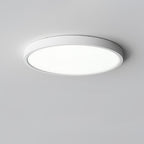 Minimalist Iron Flush Mount Ceiling Light With Slim Low-Profile Design