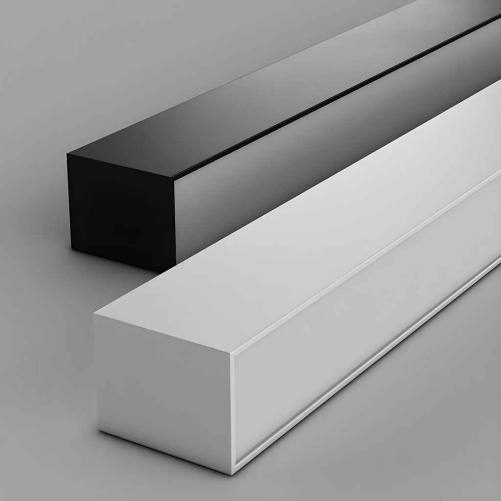 Minimalist Linear Metal Ceiling Light for Living Room