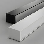 Minimalist Linear Metal Ceiling Light for Living Room