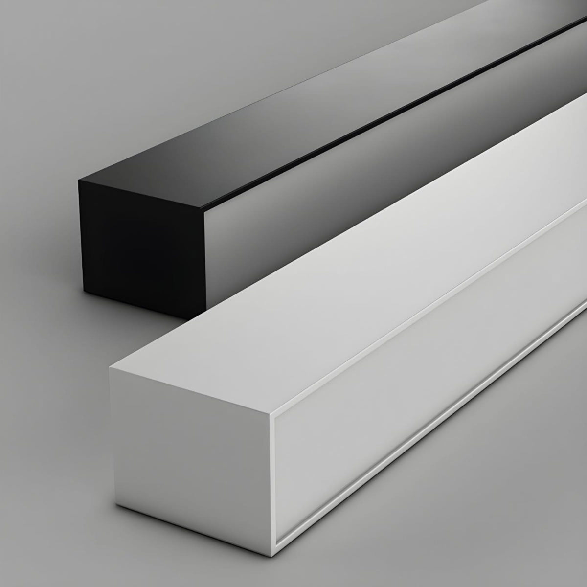 Minimalist Linear Metal Ceiling Light for Living Room