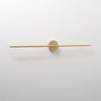 Minimalist Metal Linear Wall Sconce With Warm LED Glow