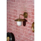 Modern Brass Wall Sconce for Living Room and Bedroom