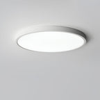 Minimalist Iron Flush Mount Ceiling Light With Slim Low-Profile Design