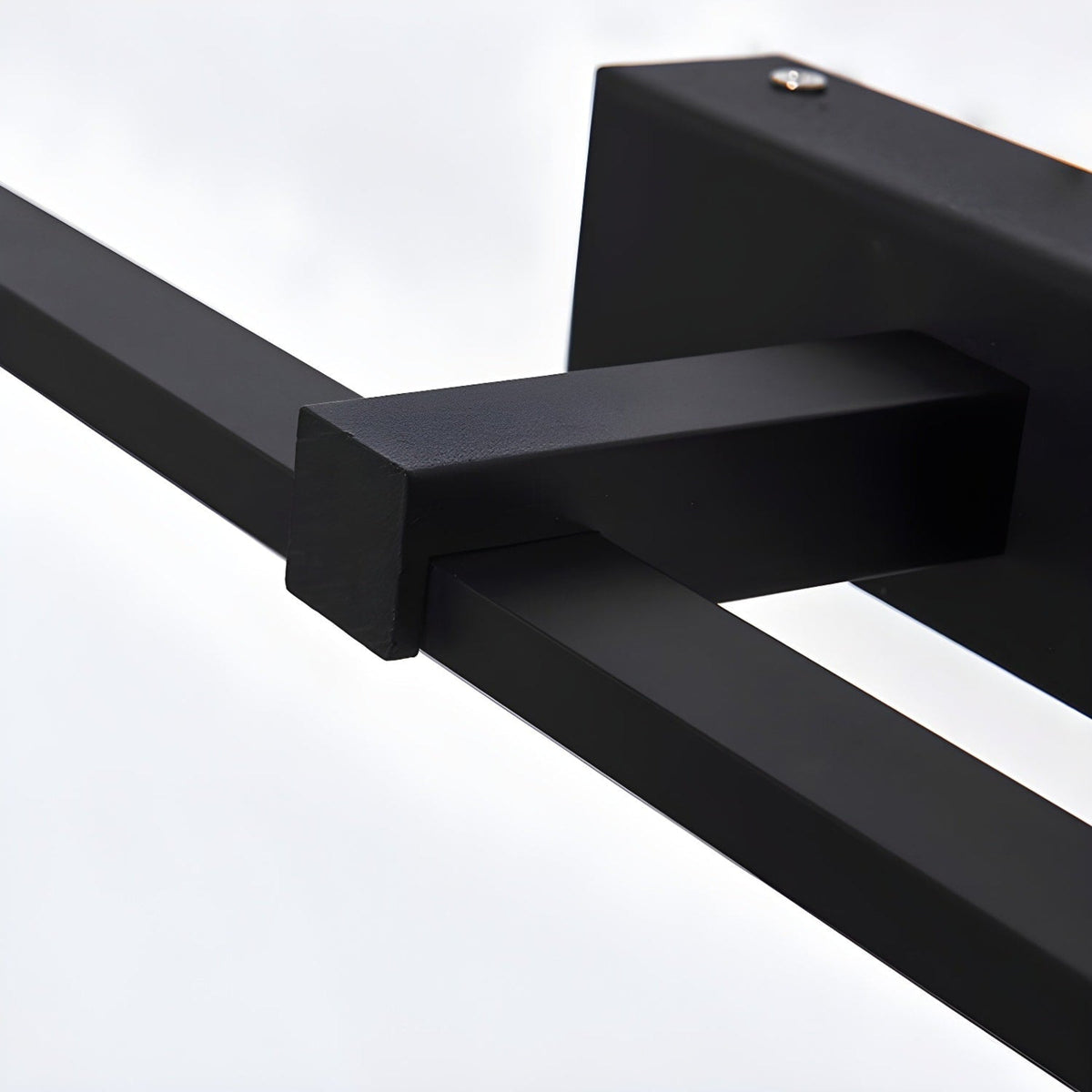 Modern Iron Linear Wall Sconce With Integrated LED for Hallway