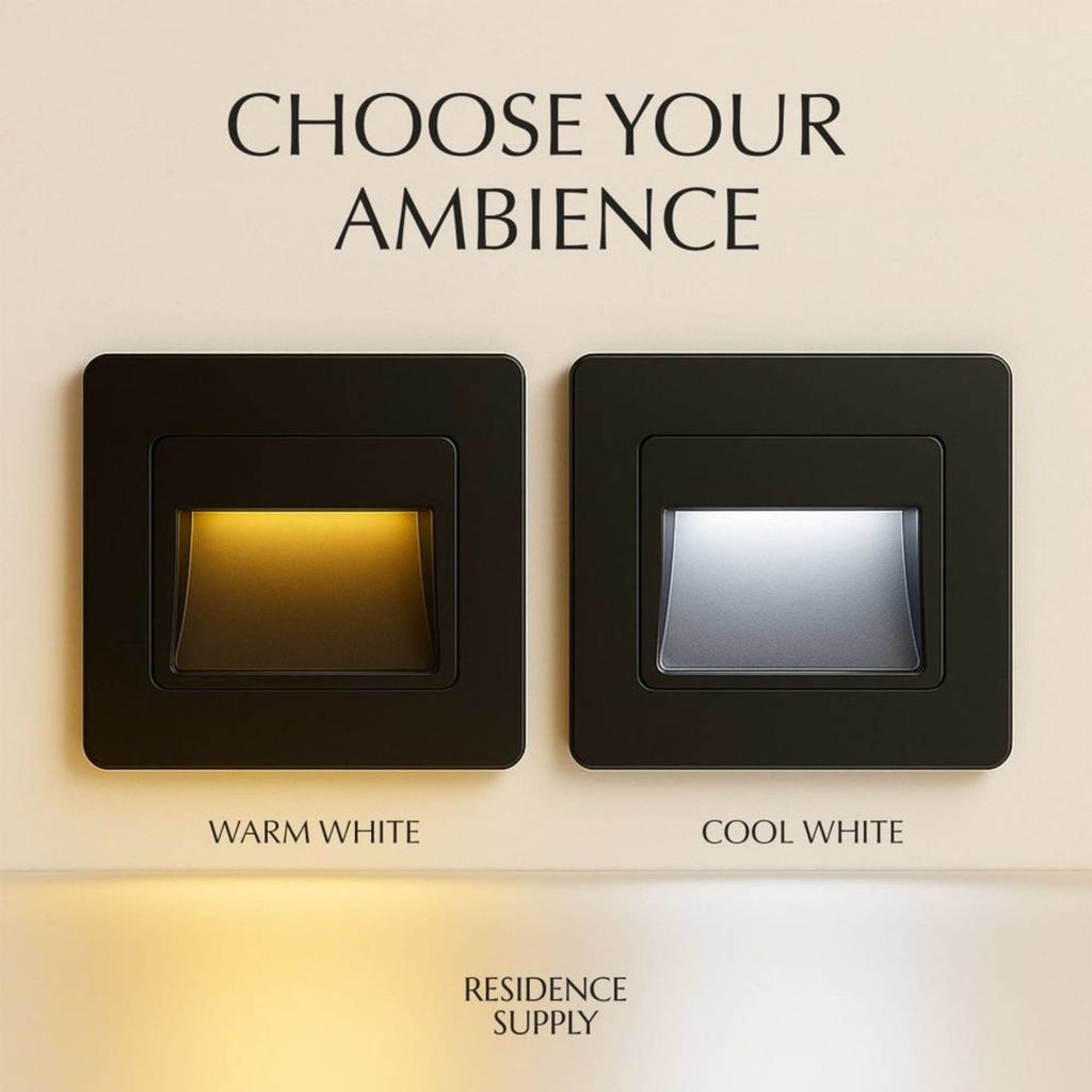 Minimalist Matte Plastic Wall Sconce for Hallway and Bedroom