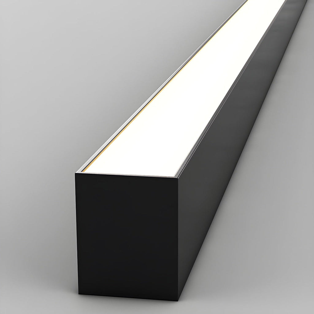 Minimalist Linear Metal Ceiling Light for Living Room