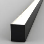 Minimalist Linear Metal Ceiling Light for Living Room