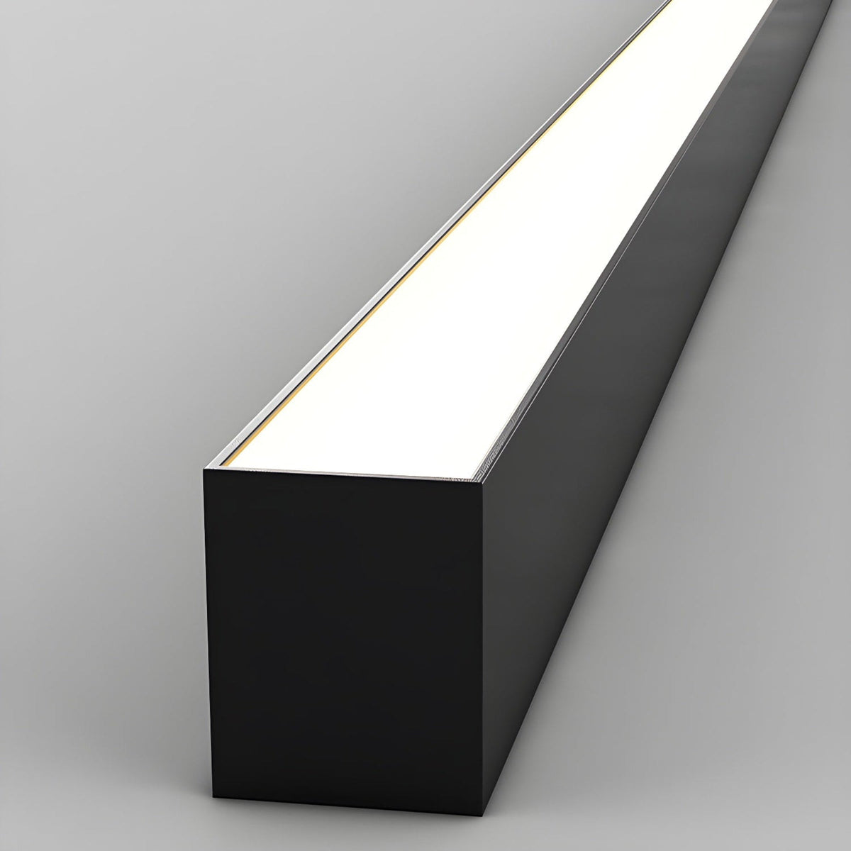 Minimalist Linear Metal Ceiling Light for Living Room