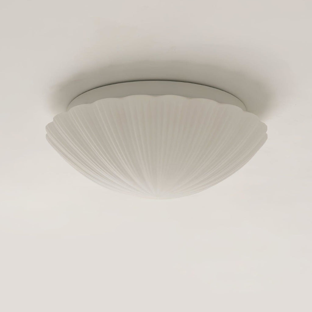 Modern Glass Flush Mount Ceiling Light