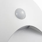 Modern Matte Metal Wall Sconce With Motion Sensor Option for Hallways