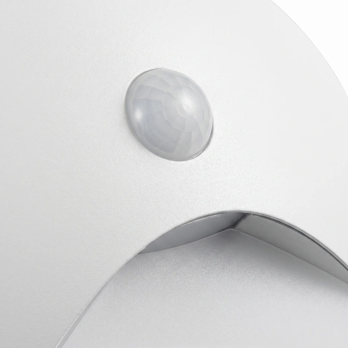 Modern Matte Metal Wall Sconce With Motion Sensor Option for Hallways