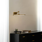 Modern Wrought Iron Wall Sconce With USB Power for Living Room