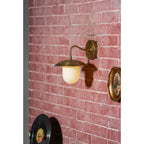 Modern Brass Wall Sconce for Living Room and Bedroom