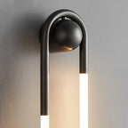 Minimalist Metal Wall Sconce for Living Room and Bedroom