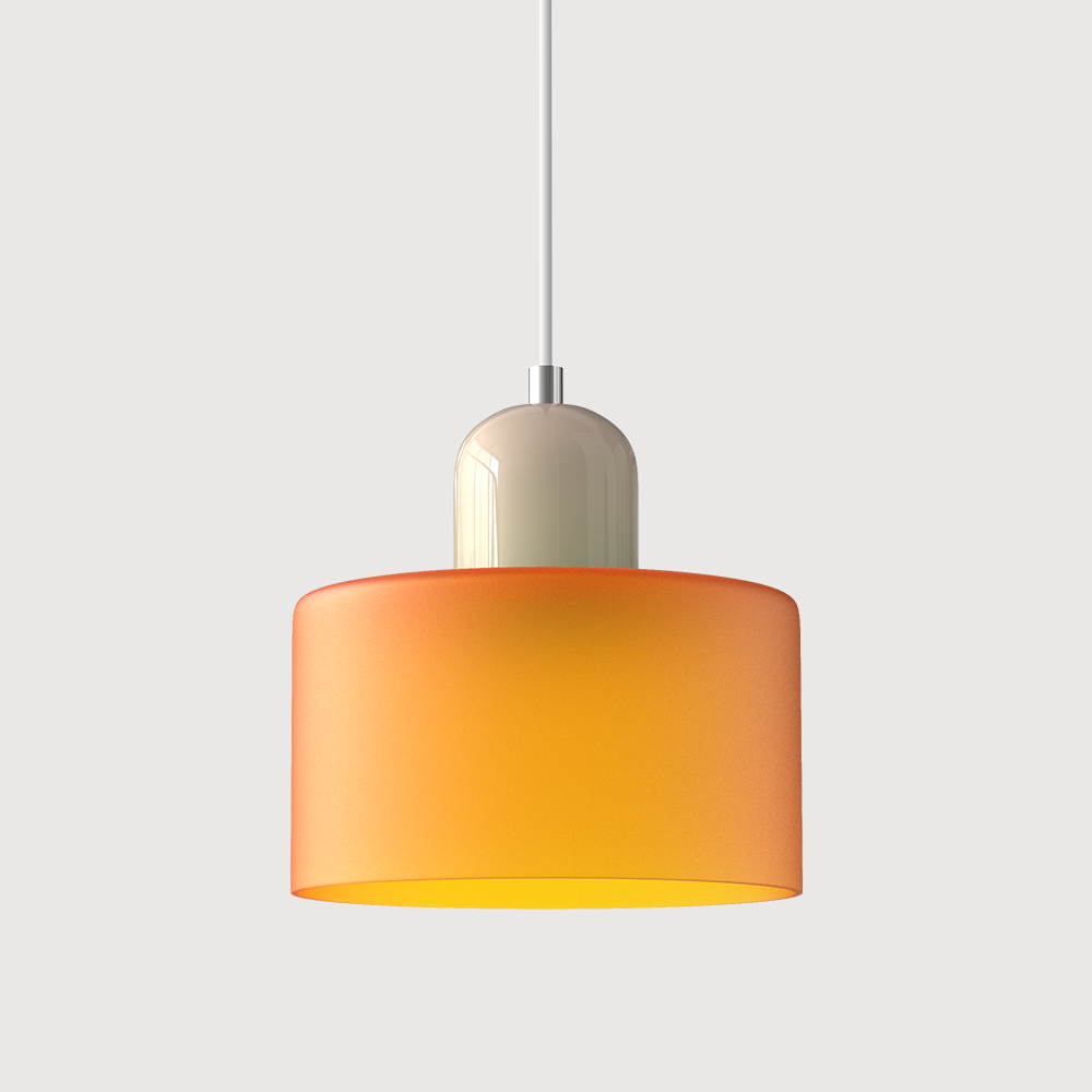 Bauhaus Glass E26 Pendant Light for Kitchen