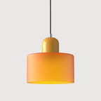 Bauhaus Glass E26 Pendant Light for Kitchen