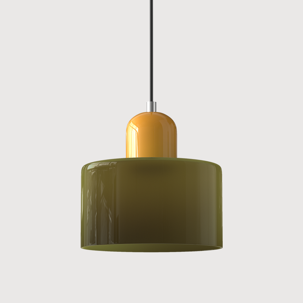 Bauhaus Glass E26 Pendant Light for Kitchen