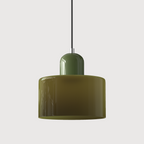 Bauhaus Glass E26 Pendant Light for Kitchen