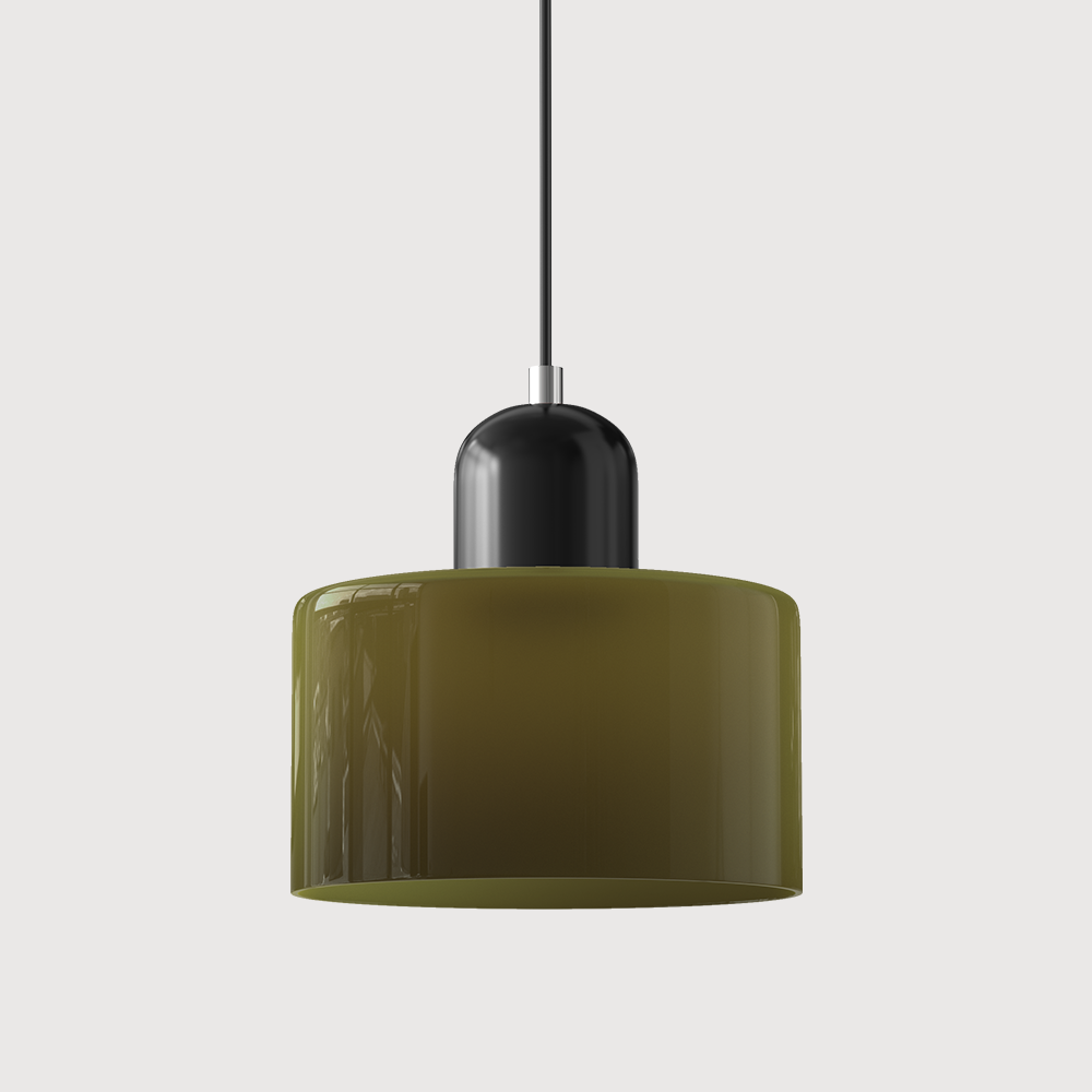 Bauhaus Glass E26 Pendant Light for Kitchen
