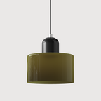 Bauhaus Glass E26 Pendant Light for Kitchen