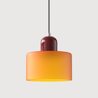 Bauhaus Glass E26 Pendant Light for Kitchen