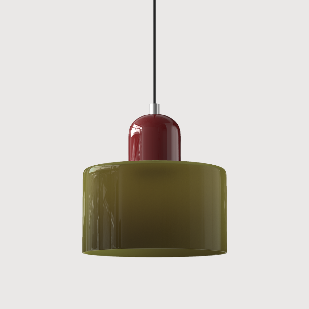 Bauhaus Glass E26 Pendant Light for Kitchen