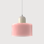 Bauhaus Glass E26 Pendant Light for Kitchen