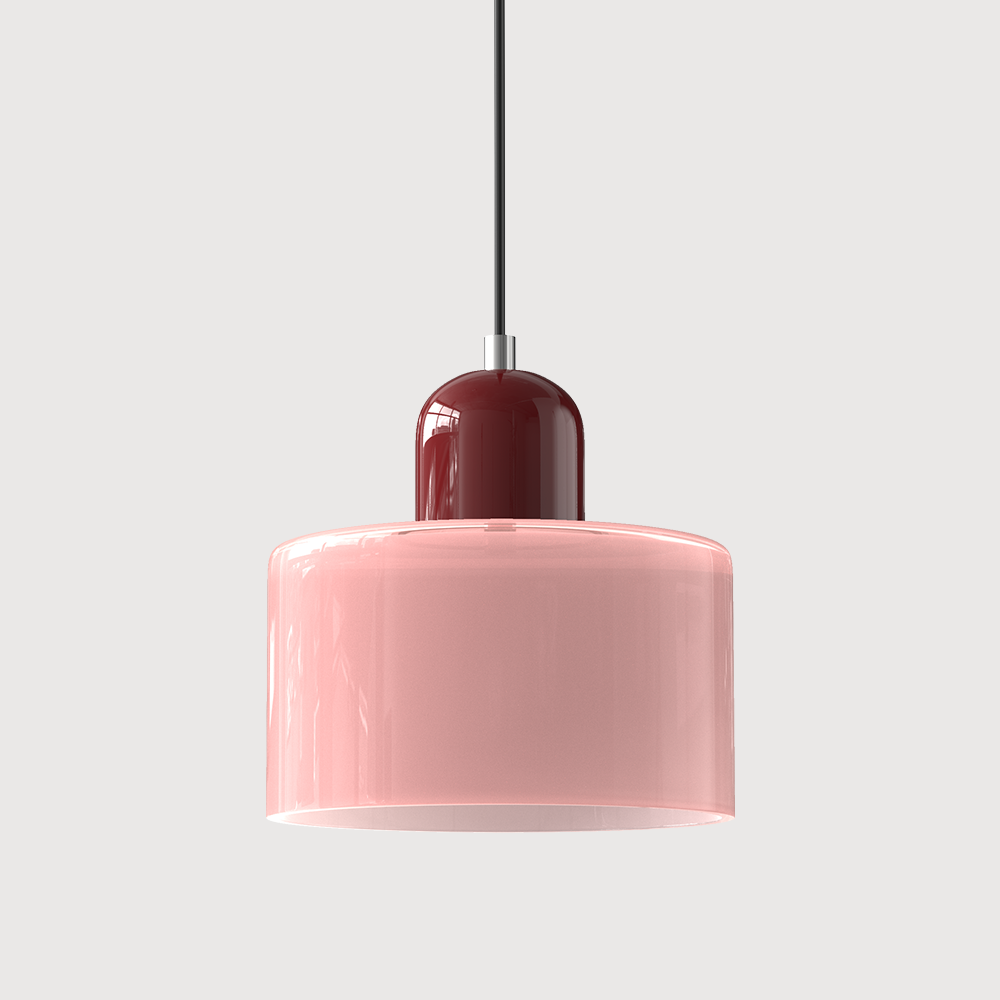 Bauhaus Glass E26 Pendant Light for Kitchen