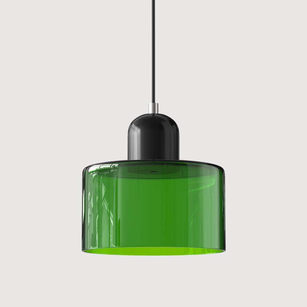 Bauhaus Glass E26 Pendant Light for Kitchen