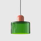 Bauhaus Glass E26 Pendant Light for Kitchen