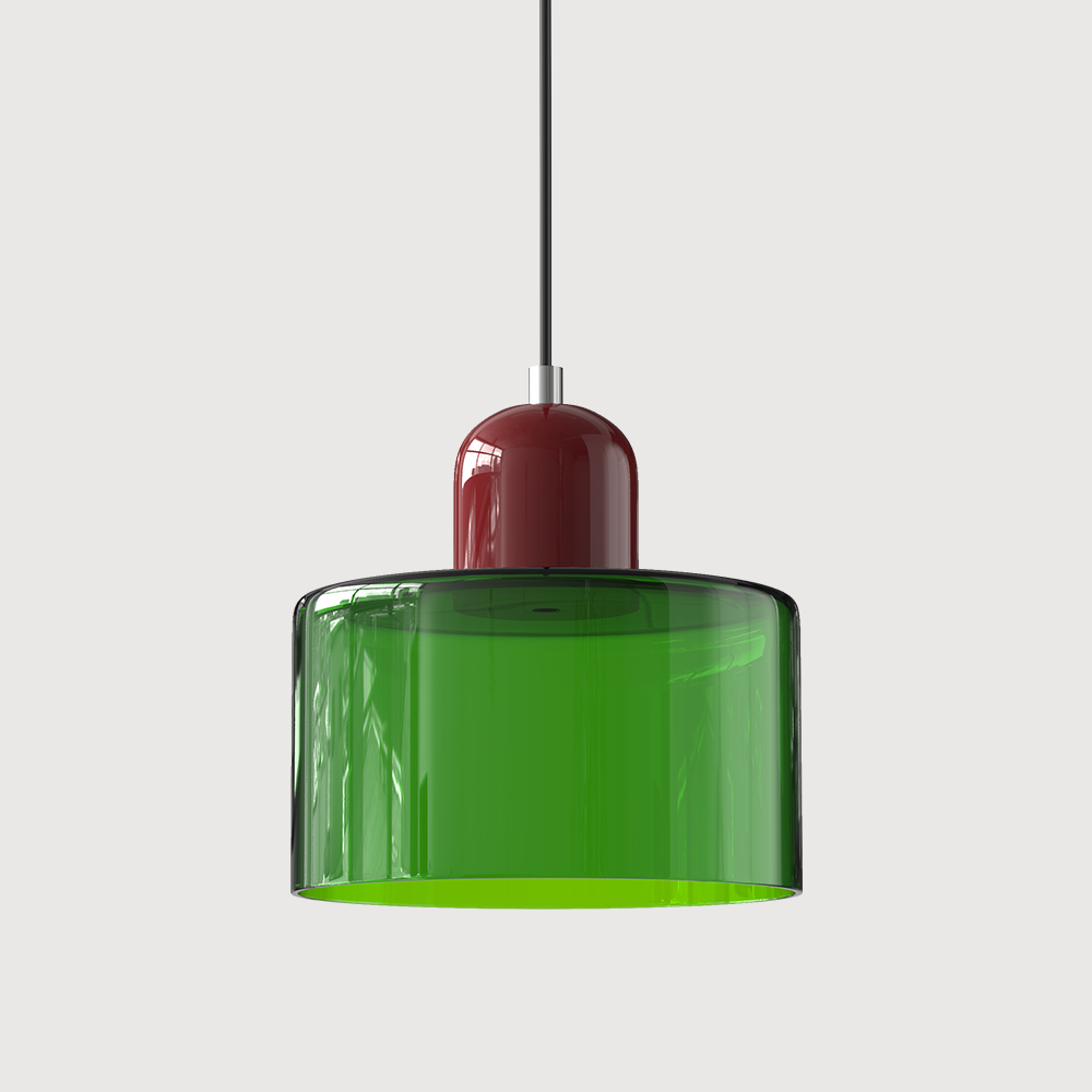 Bauhaus Glass E26 Pendant Light for Kitchen