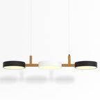 Modern Iron Linear Pendant Light for Dining Room