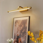 Modern Wrought Iron Wall Sconce With USB Power for Living Room