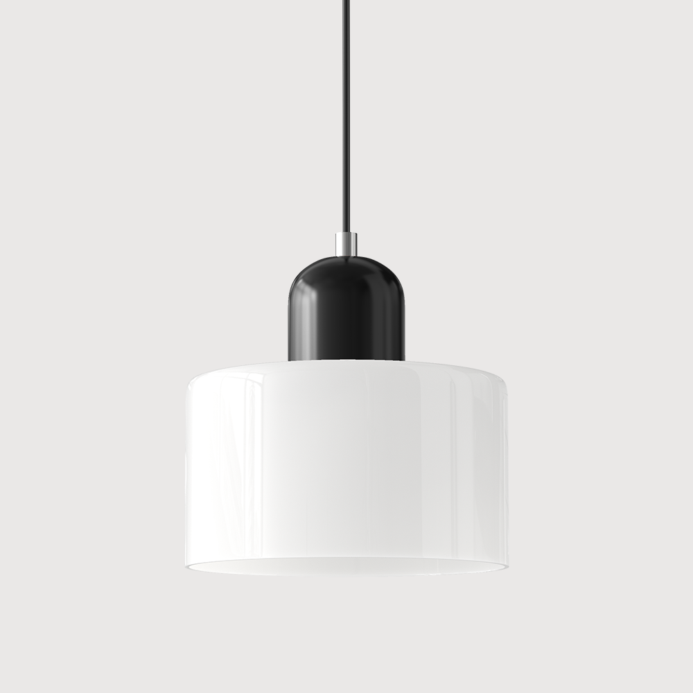 Bauhaus Glass E26 Pendant Light for Kitchen