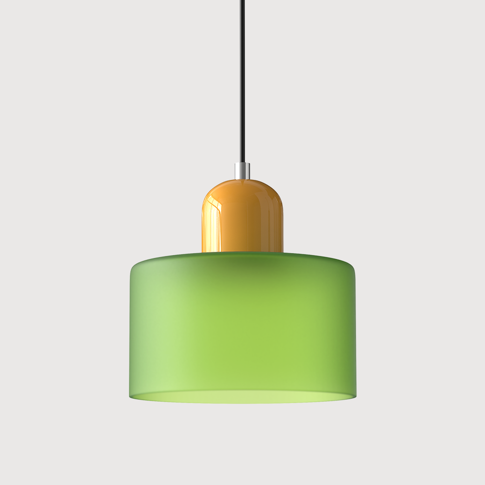 Bauhaus Glass E26 Pendant Light for Kitchen