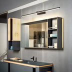 Modern Iron Linear Wall Sconce With Integrated LED for Hallway