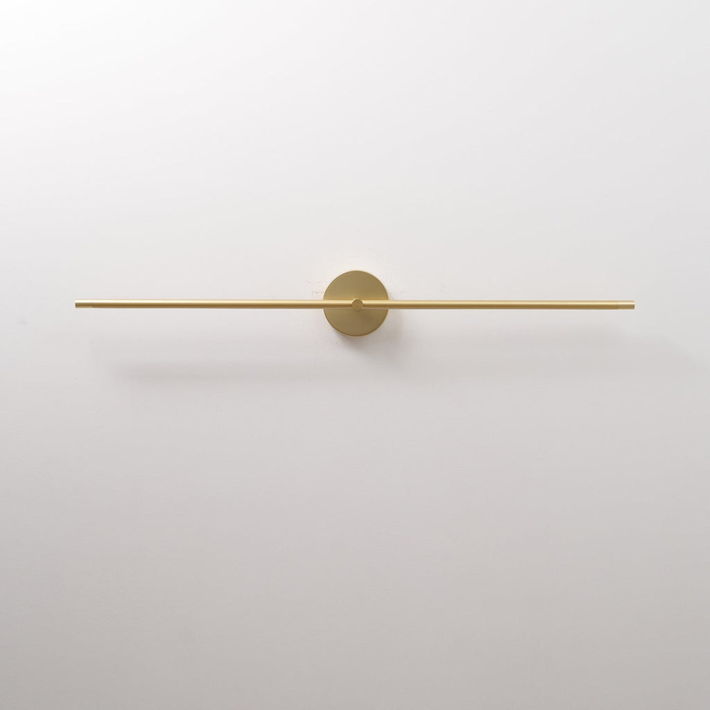 Minimalist Metal Linear Wall Sconce With Warm LED Glow