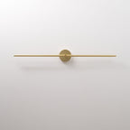 Minimalist Metal Linear Wall Sconce With Warm LED Glow
