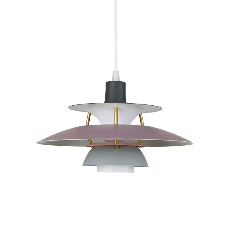 Scandinavian Metal Pendant Light With Adjustable Angle for Dining Room