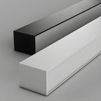 Minimalist Linear Metal Ceiling Light for Living Room