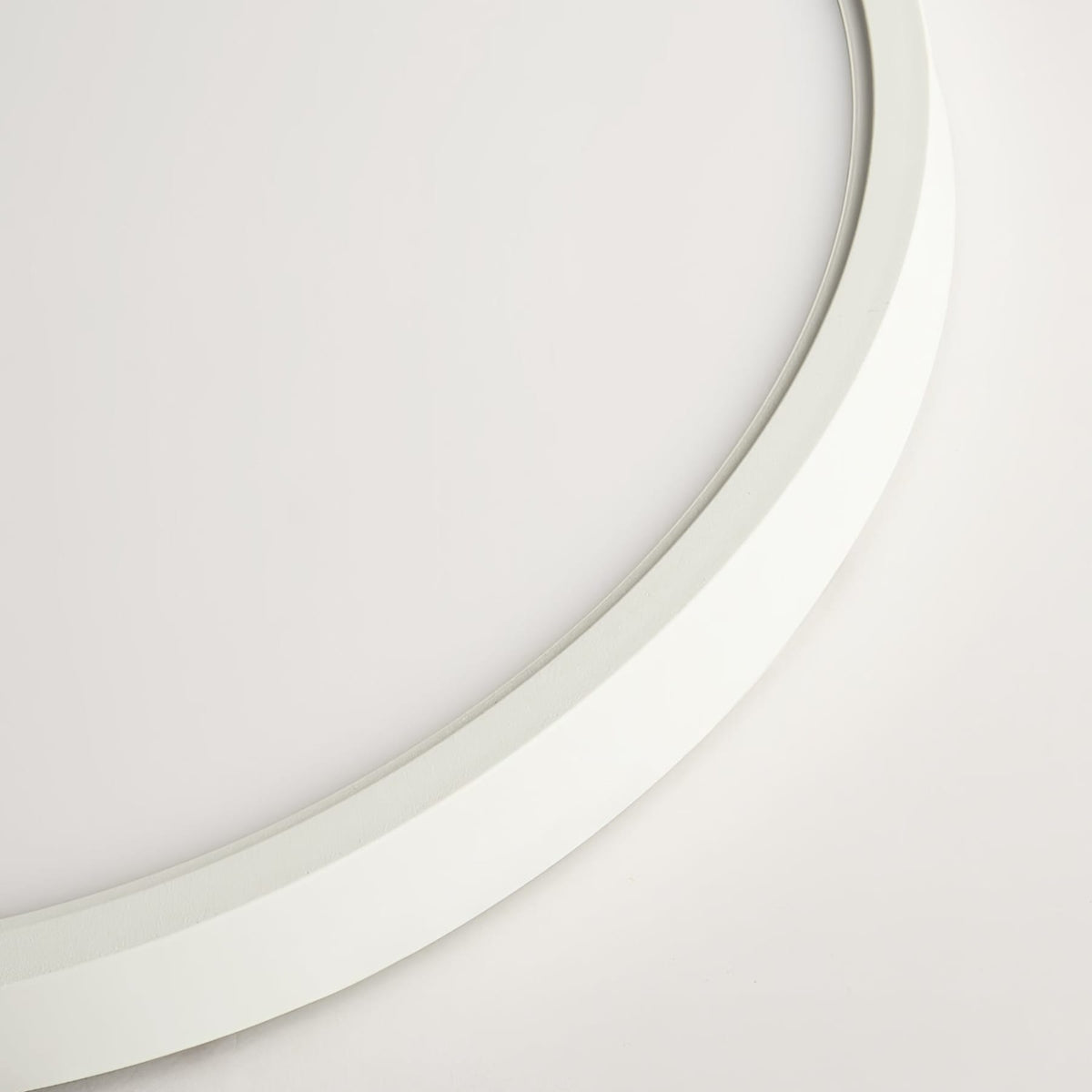 Minimalist Iron Flush Mount Ceiling Light With Slim Low-Profile Design