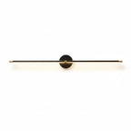 Minimalist Metal Linear Wall Sconce With Warm LED Glow